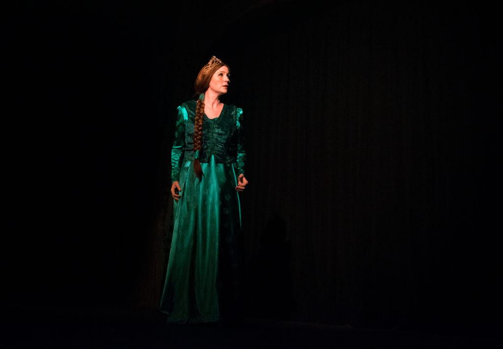 Princess Fiona, played by Jenny Kawa of Greensburg, Ky., performs during Shrek The Musical at Campbellsville University. (Campbellsville University Photo by Joshua Williams)